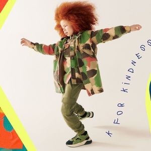 STELLA MCCARTNEY KIDS (14 years) 
CAMOUFLAGE DENIM PADDED JACKET
